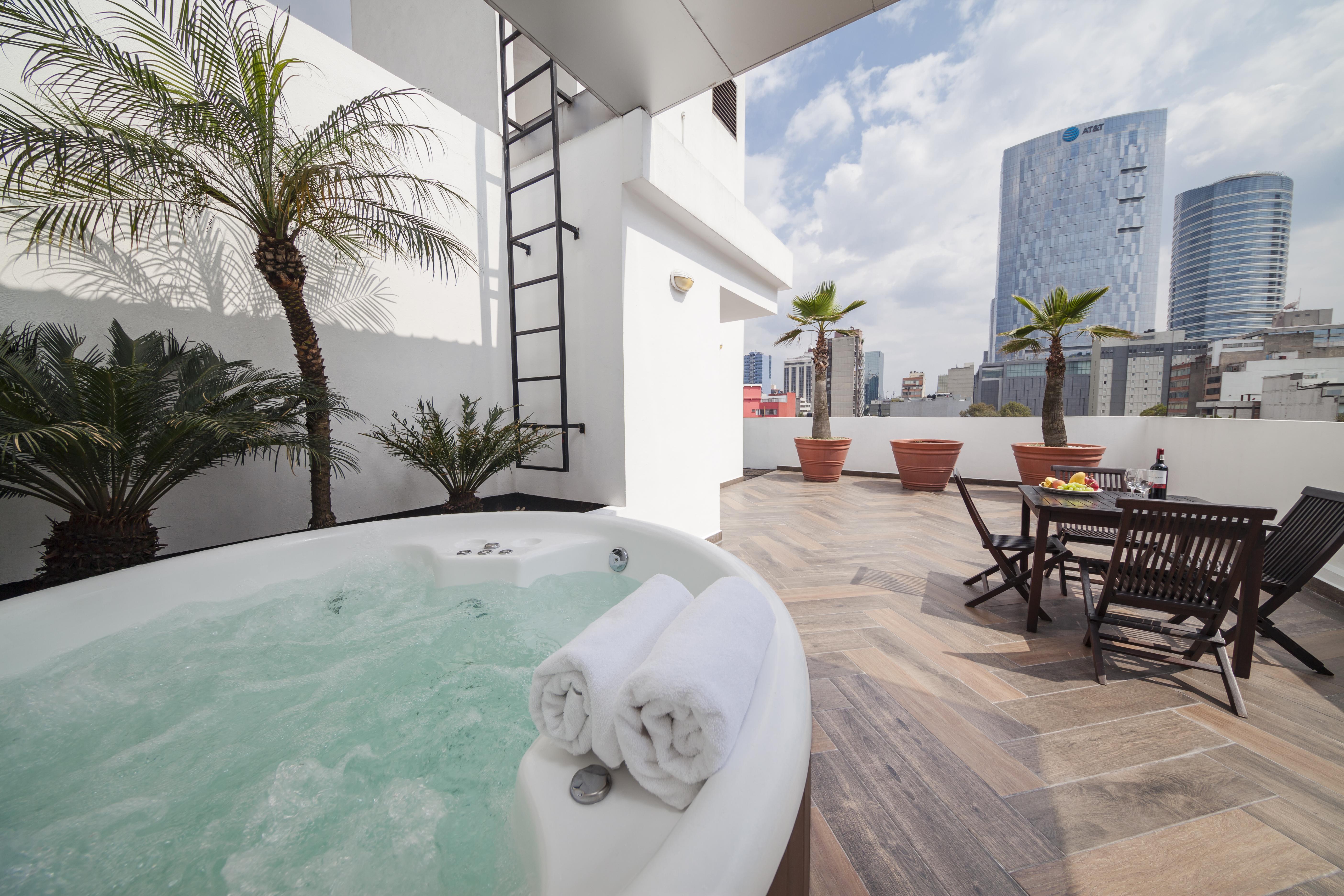 Suites Ganges Mexiko-Stadt Exterior foto